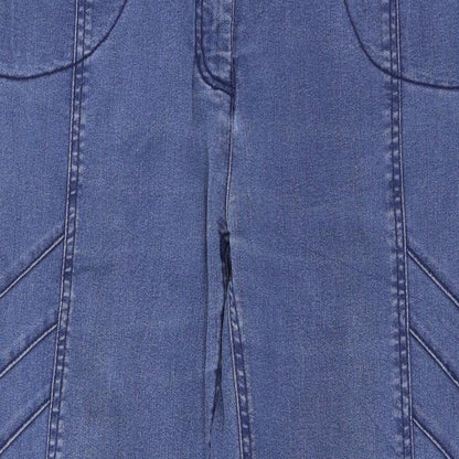 Bx Womens Blue  Denim Straight Jeans Size 12 L26 in
