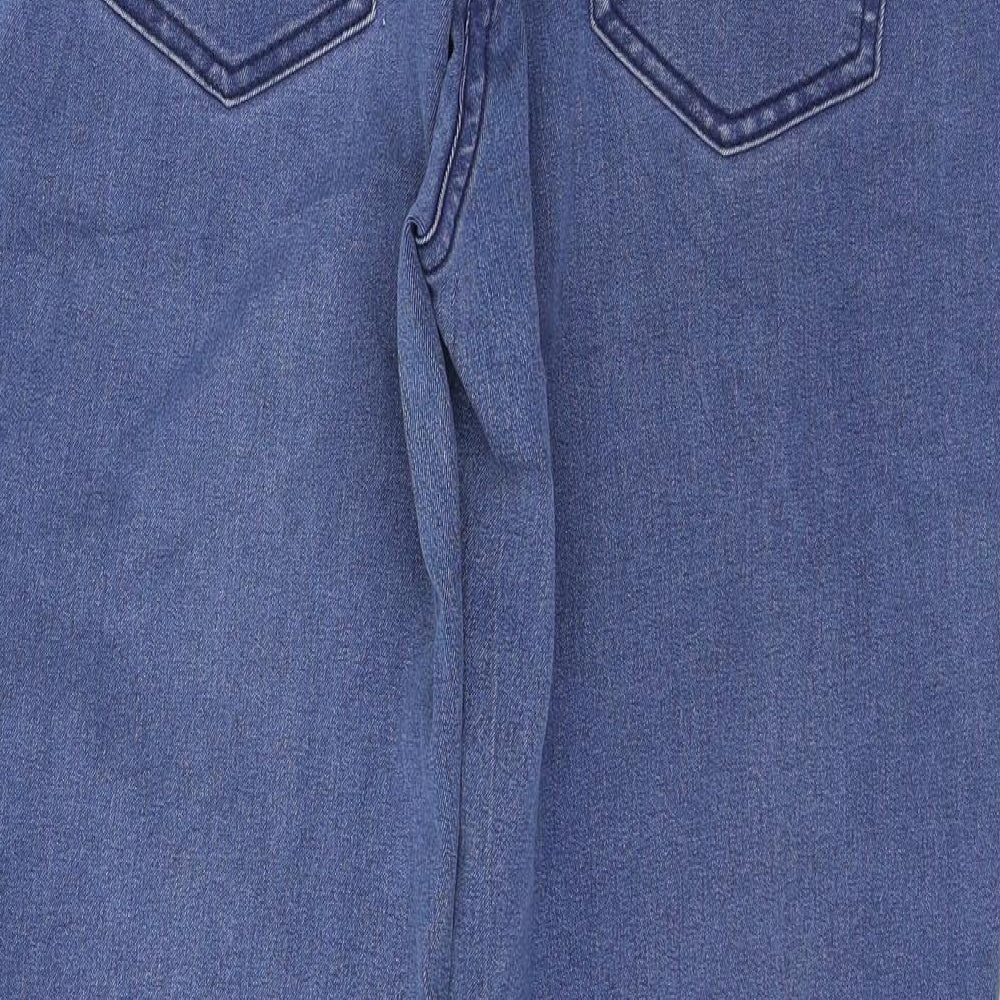 Bx Womens Blue  Denim Straight Jeans Size 12 L26 in
