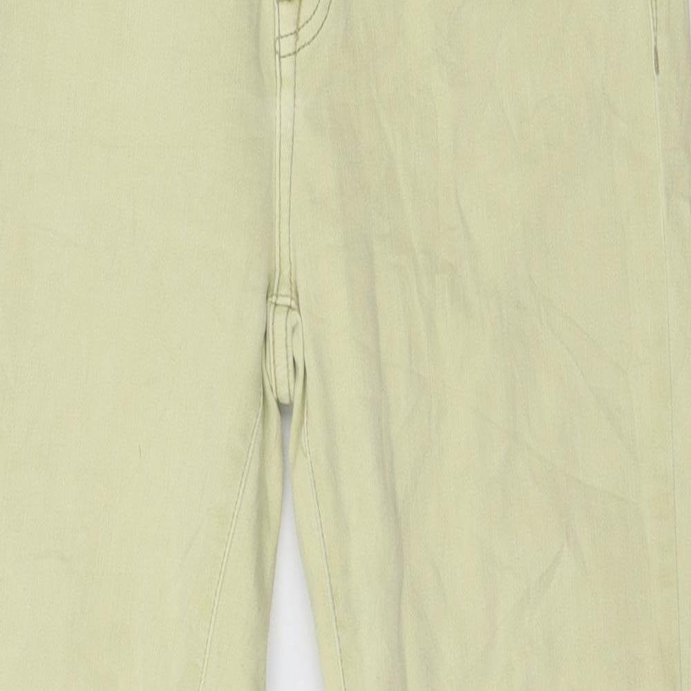 Ivy Womens Beige  Denim Skinny Jeans Size 28 in L27 in