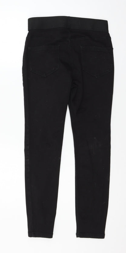George Womens Black  Denim Skinny Jeans Size 10 L26 in