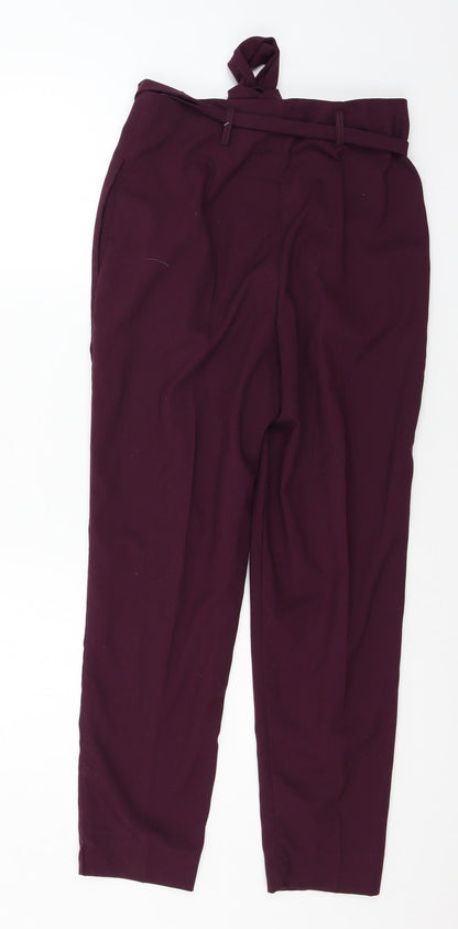 New Look Womens Purple   Trousers  Size 8 L25 in