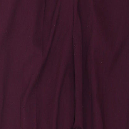 New Look Womens Purple   Trousers  Size 8 L25 in