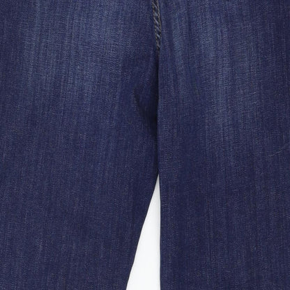 Per Una Womens Blue  Denim Skinny Jeans Size 30 in L23 in