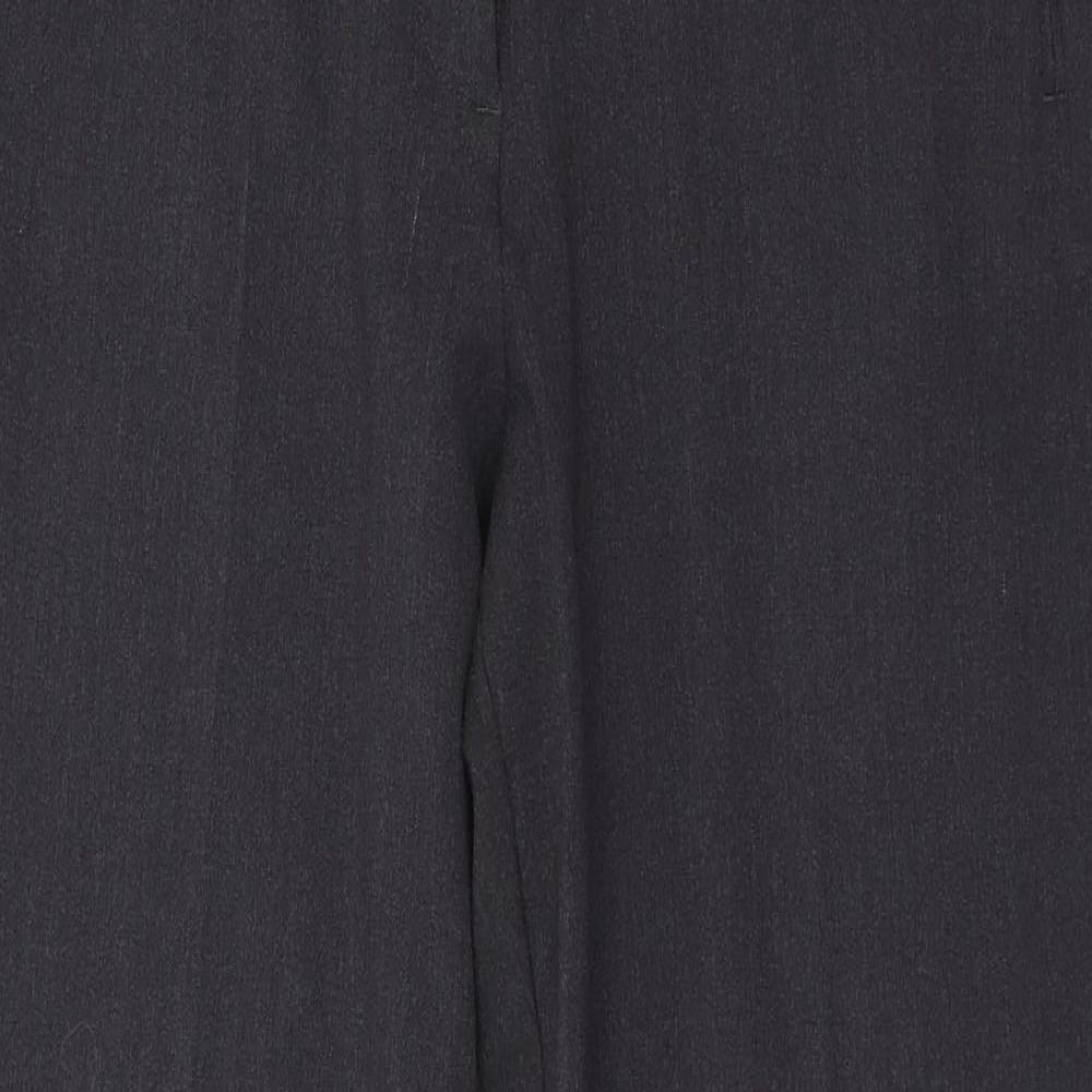 Womens UK Size 14 Marks and Spencer Regular Fit  Grey Trousers