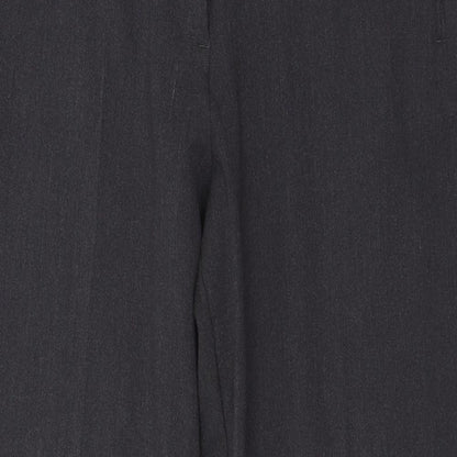 Womens UK Size 14 Marks and Spencer Regular Fit  Grey Trousers