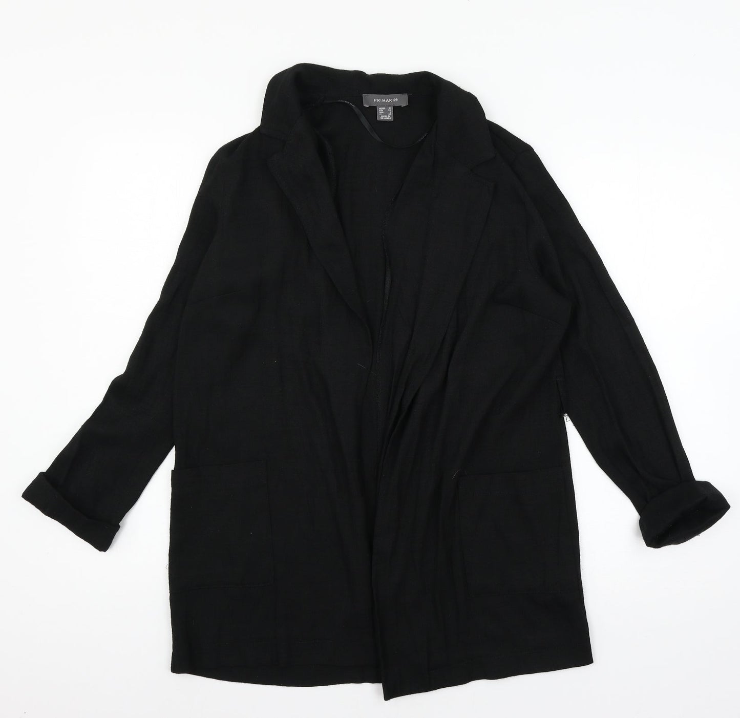 Primark Womens Black   Jacket  Size 10