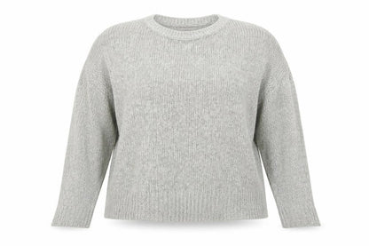 Womens UK Size M New Look Grey Pullover Jumper