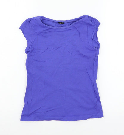 George Boys Blue  Jersey Basic T-Shirt Size 10-11 Years