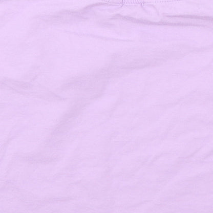 Miss E-vie Girls Purple  Jersey Basic T-Shirt Size 11-12 Years  - Amour