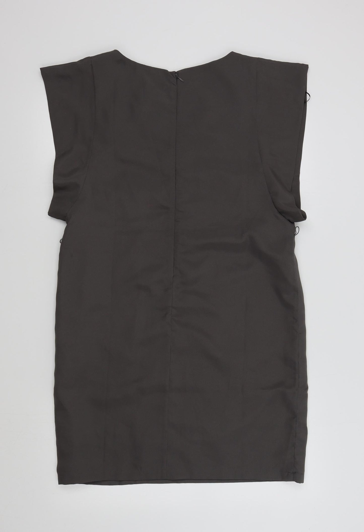 FOREVER 21 Womens Grey Colourblock  A-Line  Size L