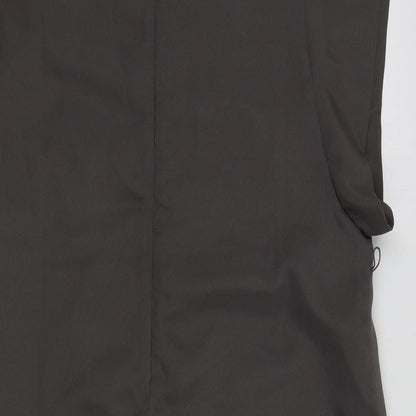 FOREVER 21 Womens Grey Colourblock  A-Line  Size L