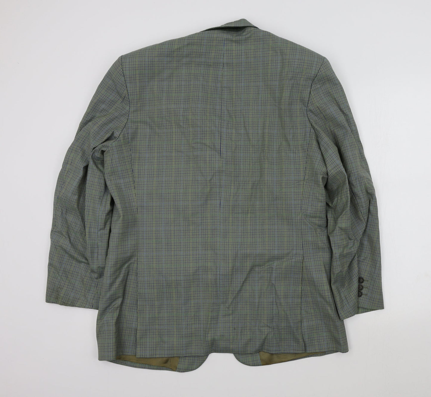 Mens UK Size 42 M&S Regular Green Suit Jacket