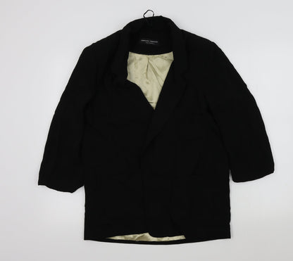 Dorothy Perkins Womens Black Colourblock  Jacket Blazer Size 16