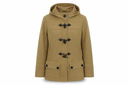 Womens UK Size 14 Papaya Brown Overcoat