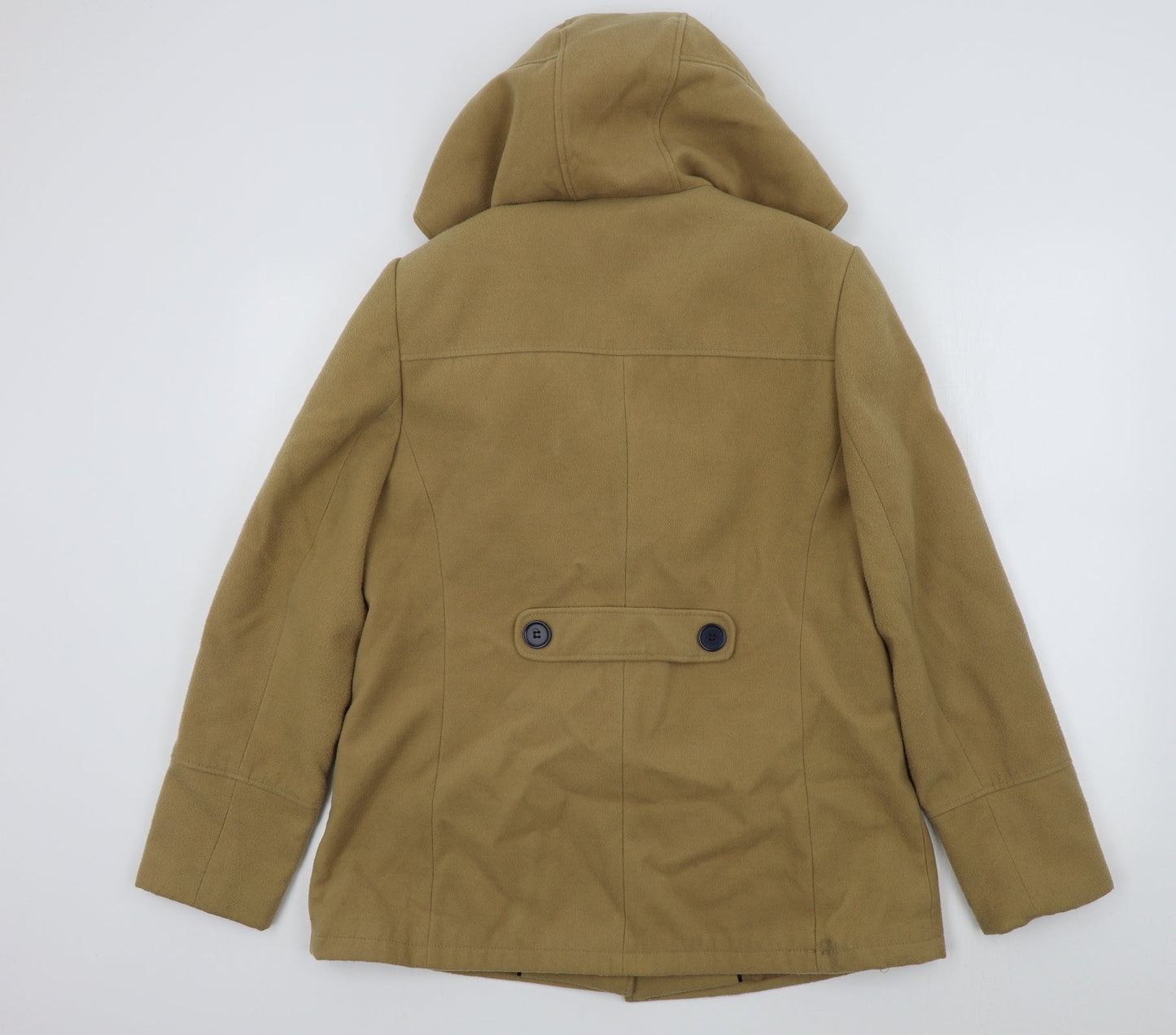 Papaya Womens Brown   Overcoat Coat Size 14