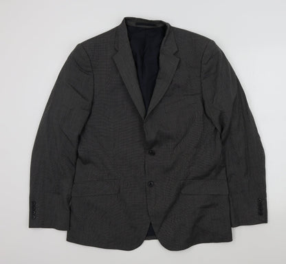 Mens UK Size 42 M&S Regular Grey Suit Jacket