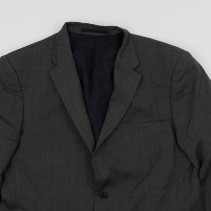 Mens UK Size 42 M&S Regular Grey Suit Jacket