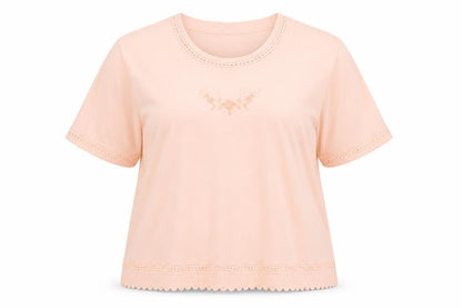 Womens UK Size 2XL Preworn Orange Basic T-Shirt
