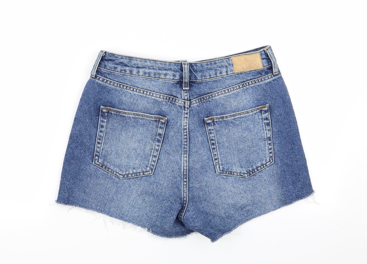 BDG Womens Blue   Hot Pants Shorts Size 28 in