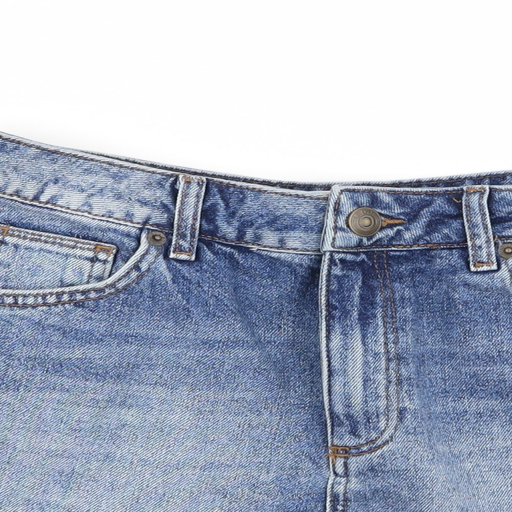 BDG Womens Blue   Hot Pants Shorts Size 28 in