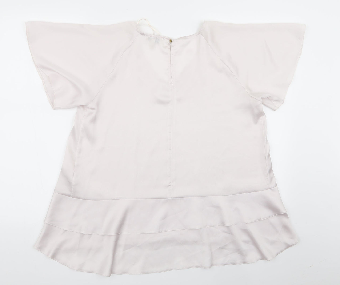 Papaya Womens Pink   Basic Blouse Size 12