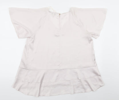 Papaya Womens Pink   Basic Blouse Size 12