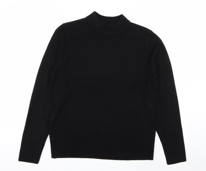 Womens UK Size 16 Berkertex Black Pullover Jumper