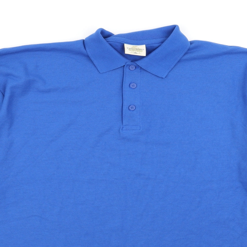 bruntwood Mens Blue    Polo Size 2XL
