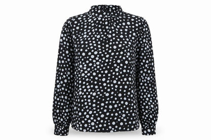 Very Womens Multicoloured Polka Dot Basic Blouse Size 10