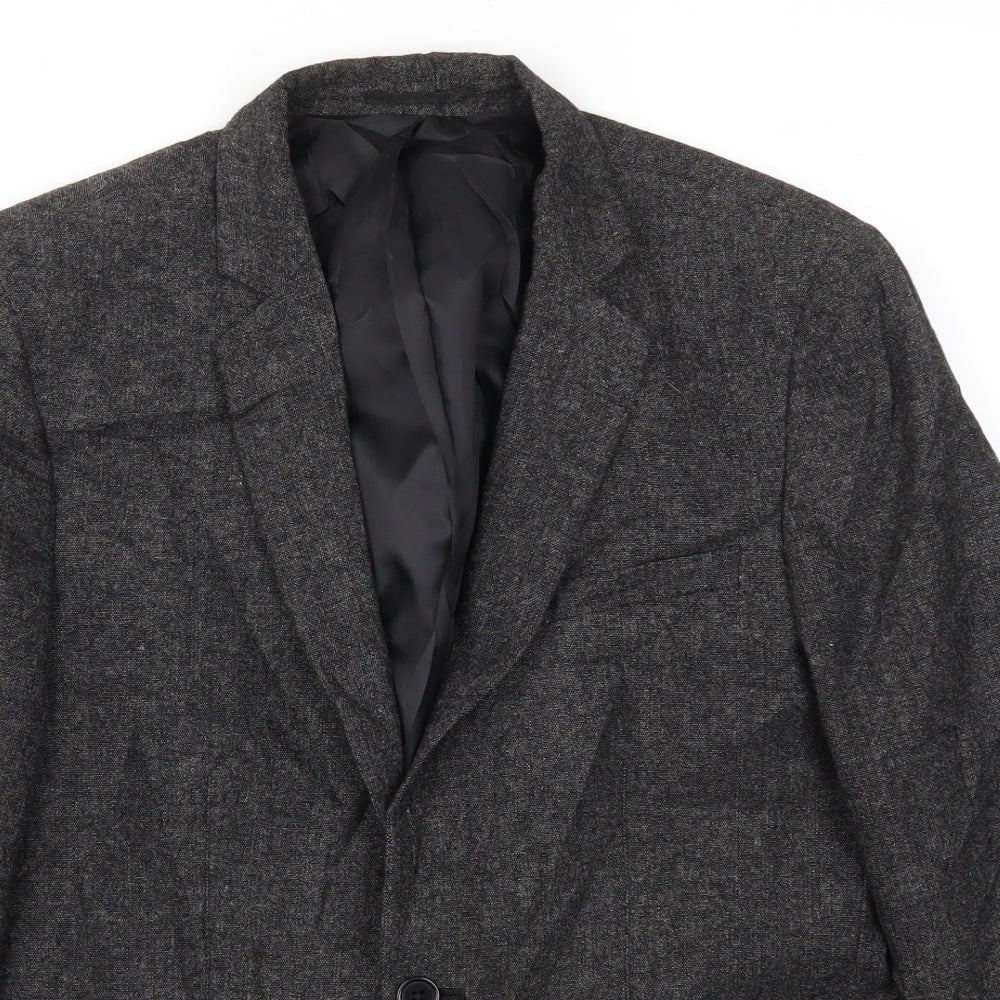 Mens UK Size S Burton menswear Regular Grey Suit Jacket
