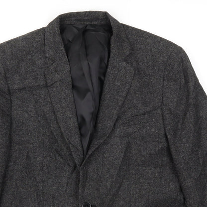 Mens UK Size S Burton menswear Regular Grey Suit Jacket