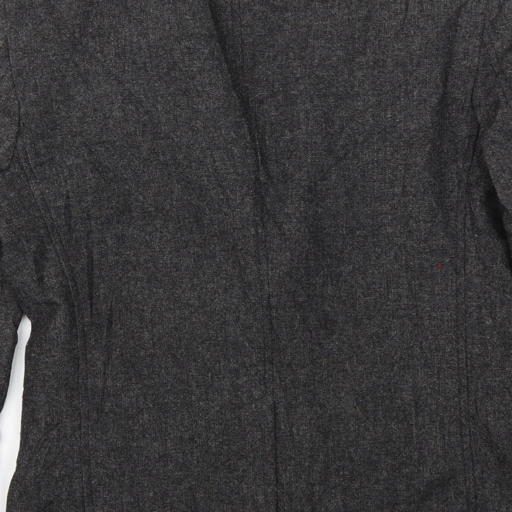 Mens UK Size S Burton menswear Regular Grey Suit Jacket