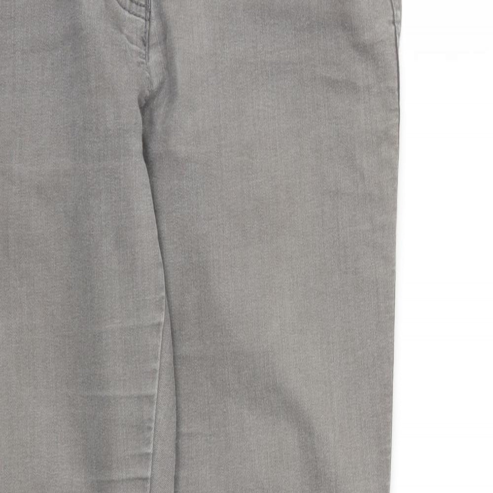 NEXT Womens Grey   Skinny Jeans Size 12 L28 in