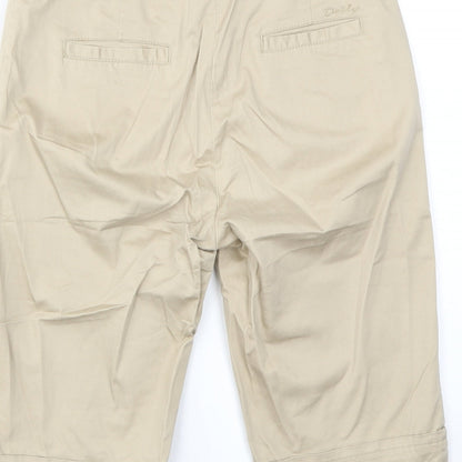 DAILY Womens Beige   Capri Trousers Size 32 in