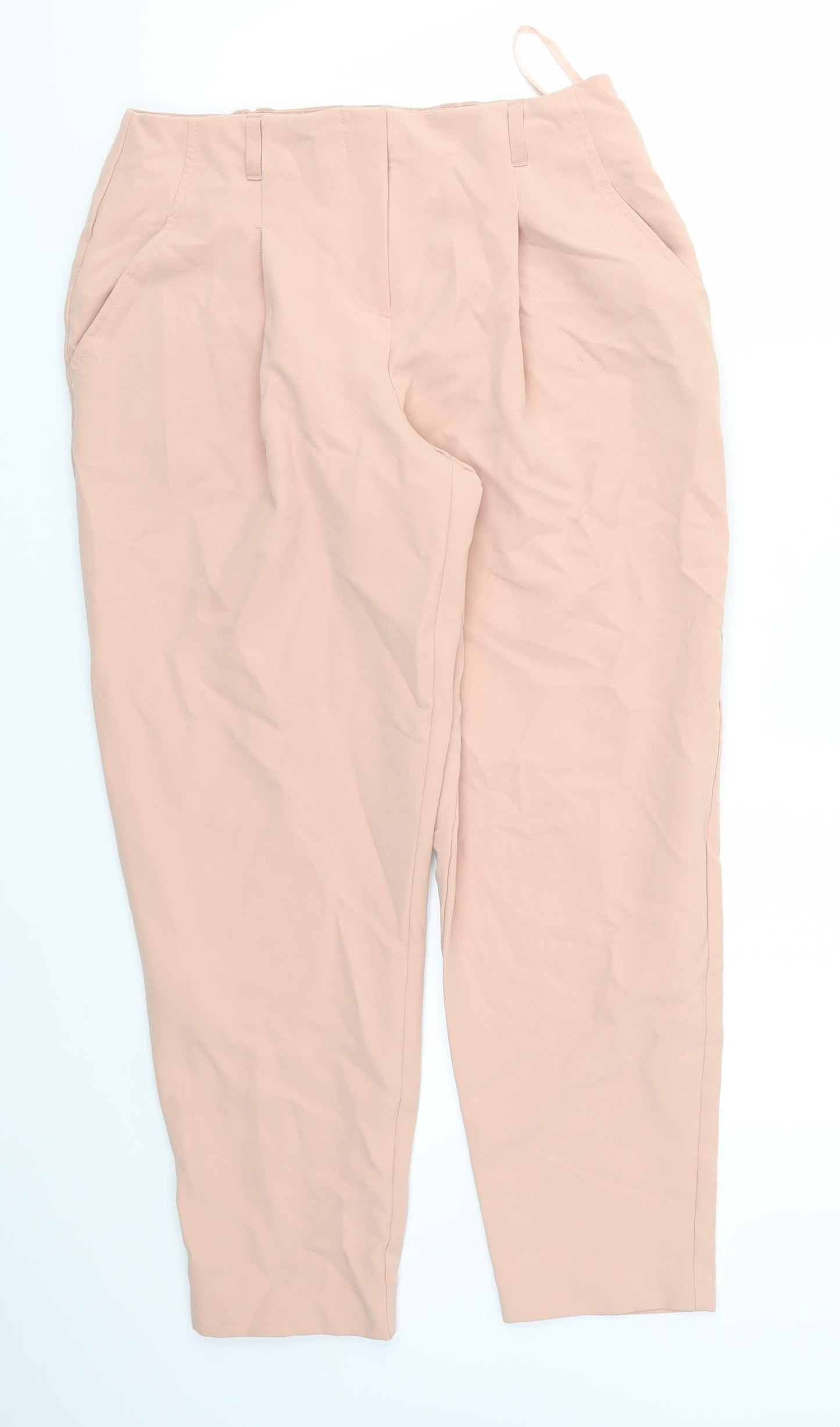 NEW LOOK  Womens Pink   Trousers  Size 10 L24 in