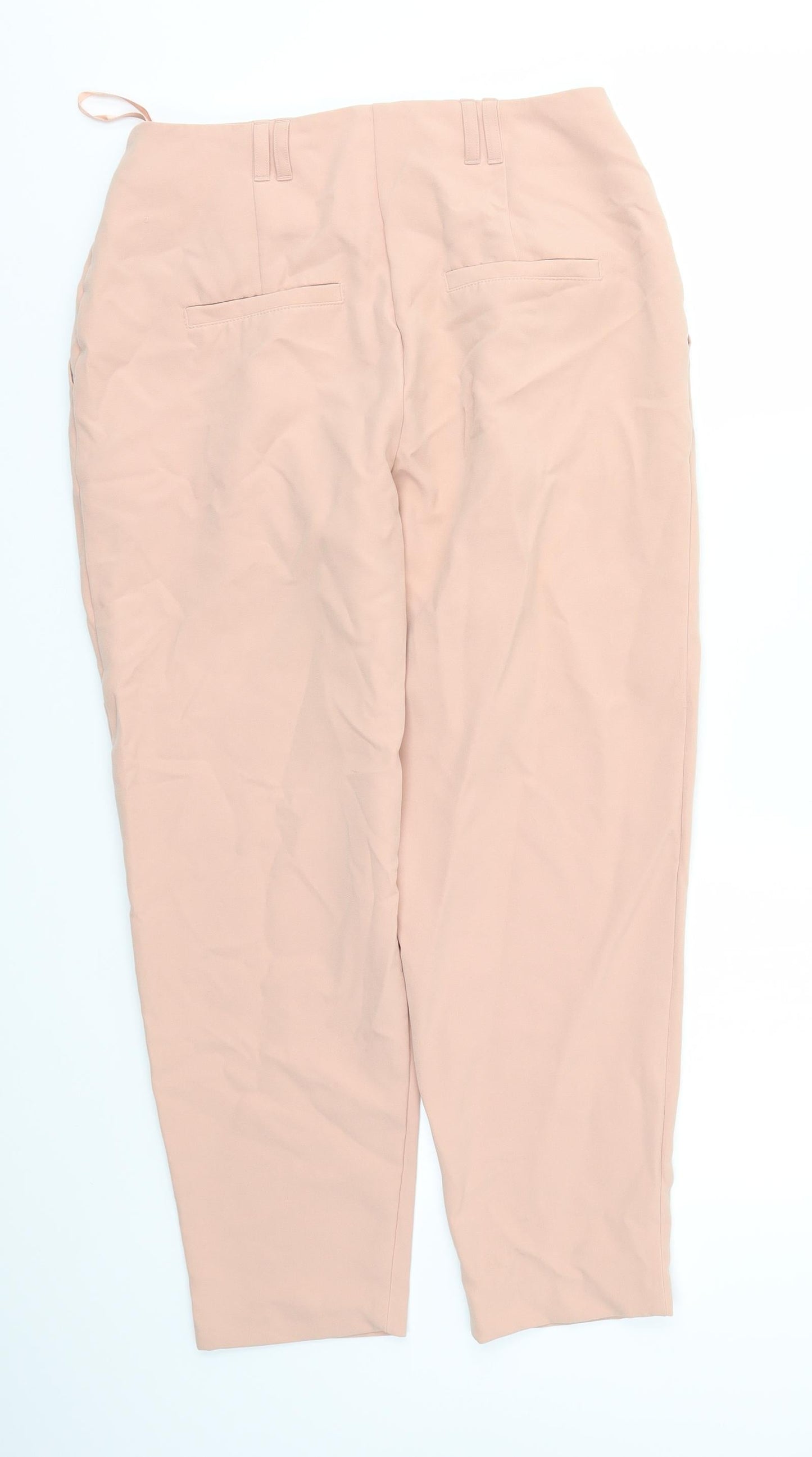 NEW LOOK  Womens Pink   Trousers  Size 10 L24 in