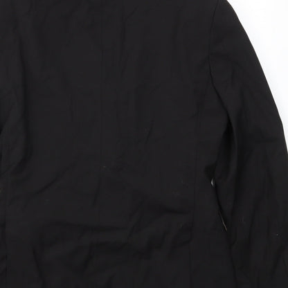 Mens UK Size 38 Cedar Wood State Regular Black Suit Jacket