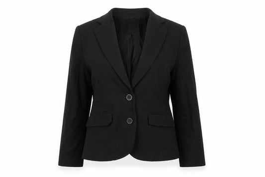 Womens UK Size 10 M&S Regular Black Blazer
