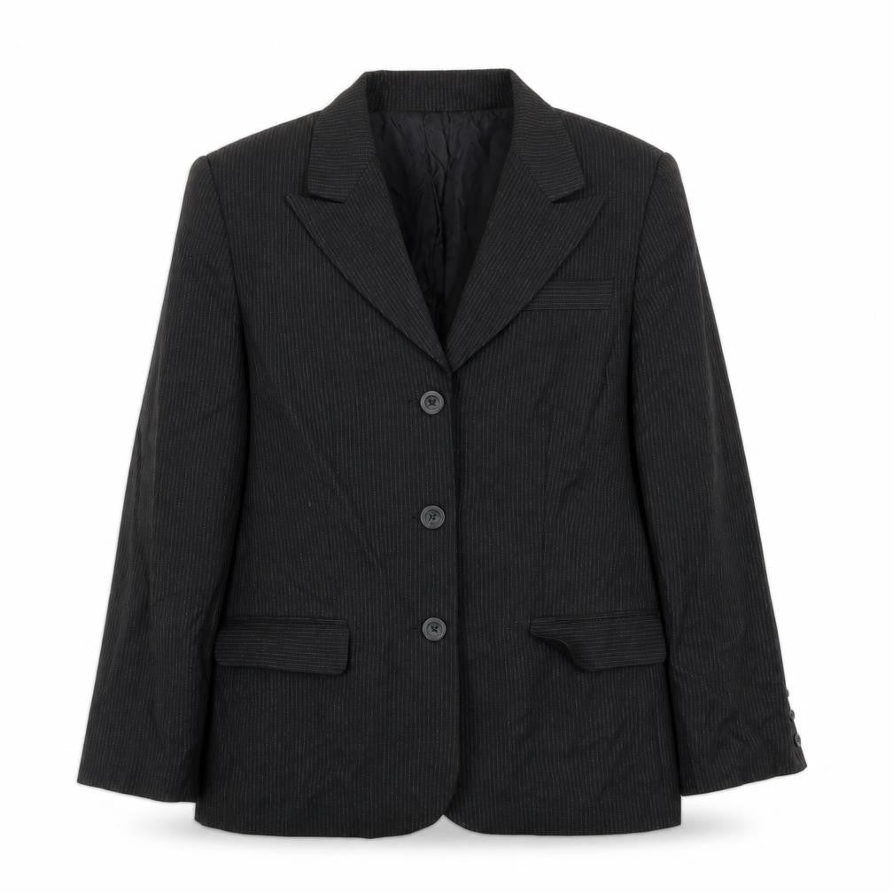 Karen Scott Womens Black   Jacket Blazer Size 12