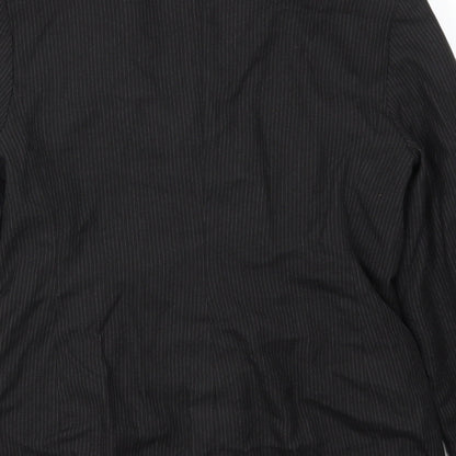 Karen Scott Womens Black   Jacket Blazer Size 12