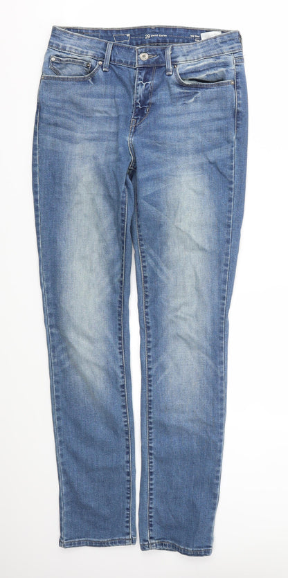 Womens UK Size 30 DENIM Regular Fit Skinny Blue Jeans