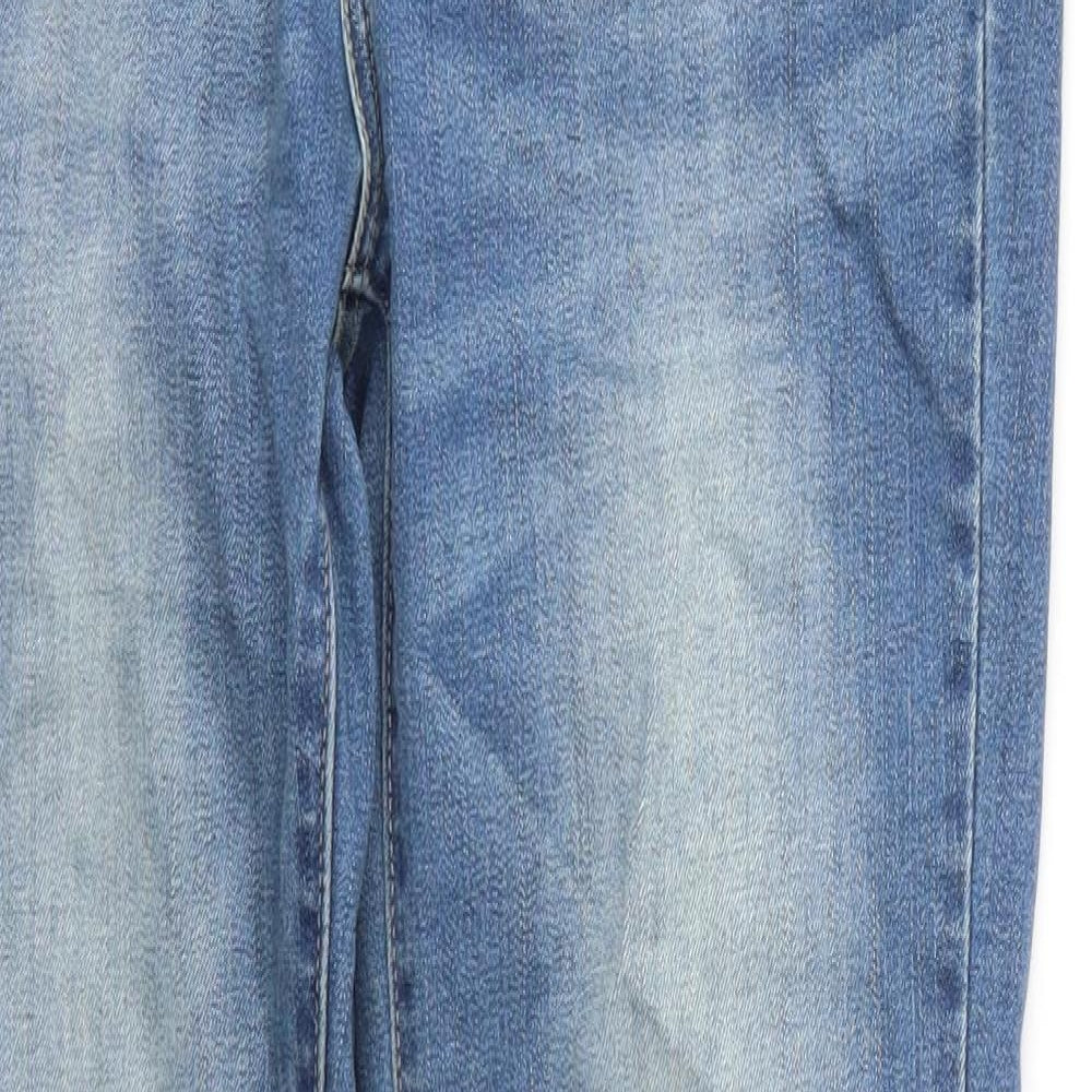 Womens UK Size 30 DENIM Regular Fit Skinny Blue Jeans
