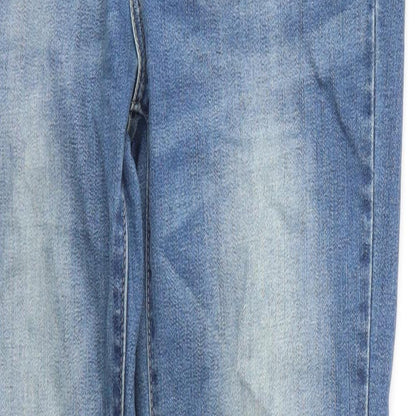 Womens UK Size 30 DENIM Regular Fit Skinny Blue Jeans