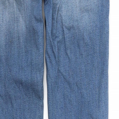 Womens UK Size 30 DENIM Regular Fit Skinny Blue Jeans