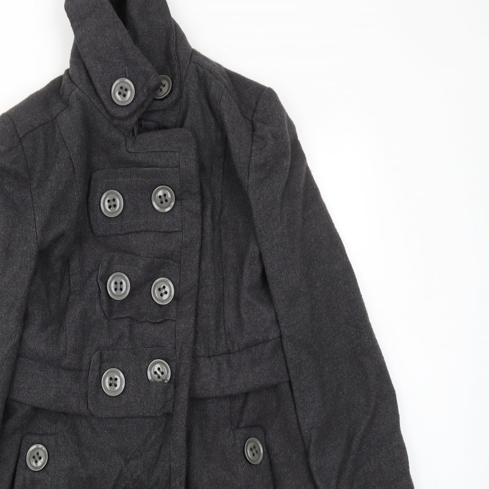 Womens UK Size M Preworn Grey Jacket