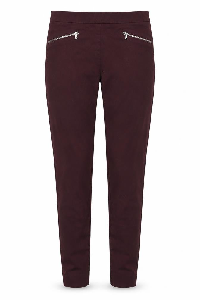 Womens UK Size 6 F&F Regular Fit Skinny Purple Jeans