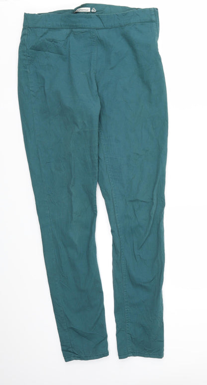 Inextenso Womens Green   Straight Jeans Size 40 L28 in