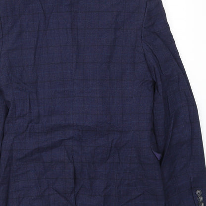 Primark Mens Blue   Jacket Blazer Size 34