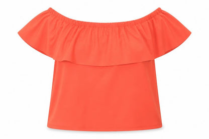 Womens UK Size 16 Wearhouse Orange Basic Blouse