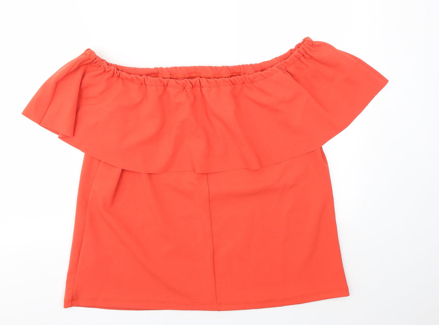 Womens UK Size 16 Wearhouse Orange Basic Blouse